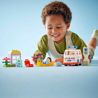 Buy Lego,LEGO DUPLO Ambulance & Driver Set (10447) – Educational Toy for Toddlers 2+ – Encourages Role-Play, Creativity & Motor Skills - Gadcet UK | UK | London | Scotland | Wales| Near Me | Cheap | Pay In 3 | Building Toys