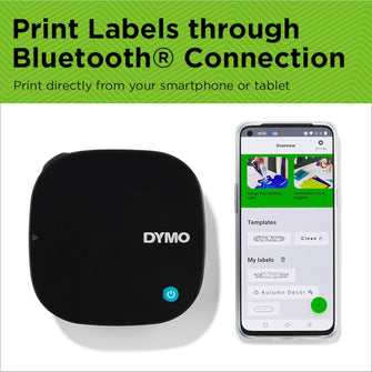 Buy Dymo,Dymo LetraTag 200B Bluetooth Label Maker | Compact Label Printer | Connects Through Bluetooth Wireless Technology to iOS and Android | Includes 1 White Paper Label Tape - Gadcet UK | UK | London | Scotland | Wales| Near Me | Cheap | Pay In 3 | Label Makers