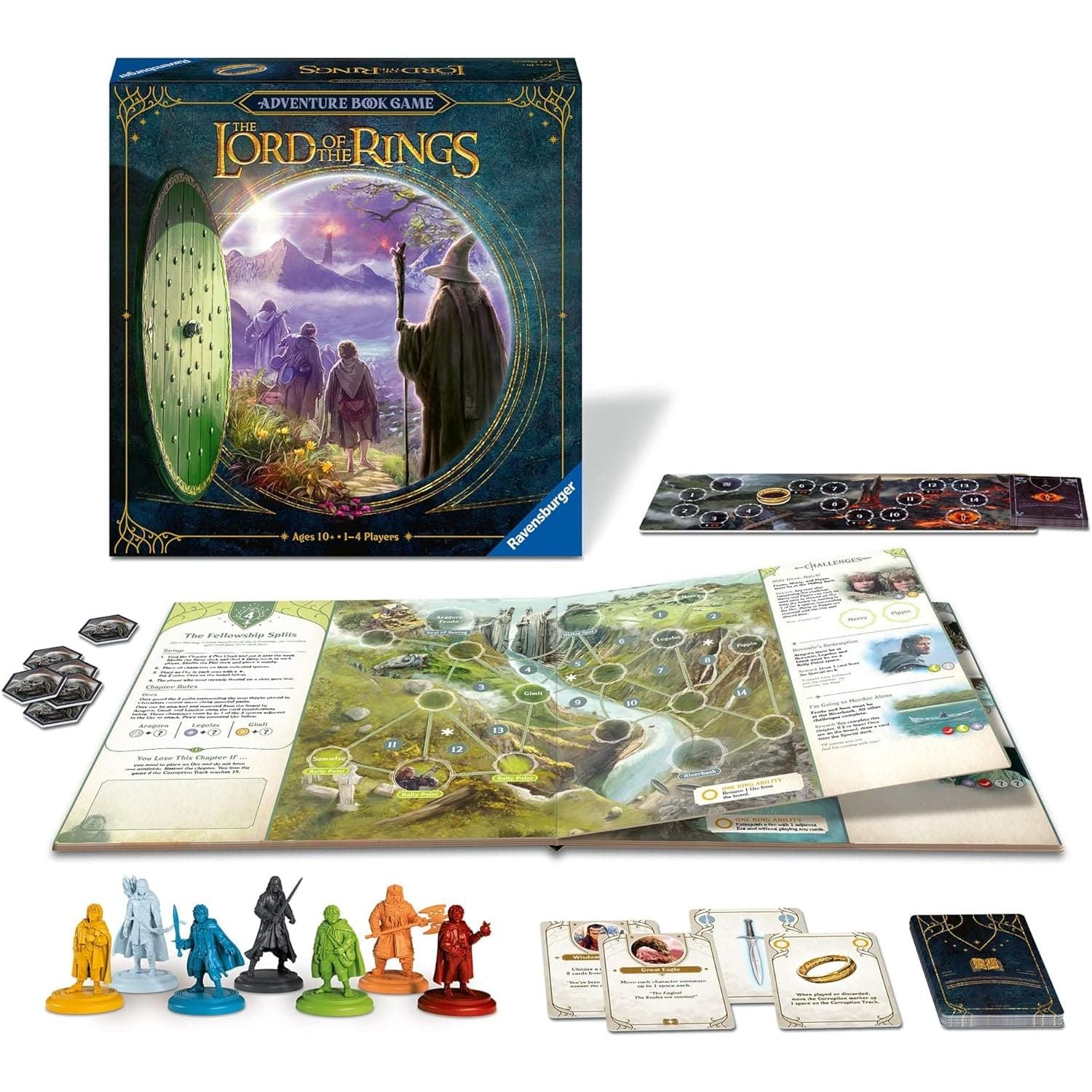 Buy Gadcet UK,Lord of the Rings Adventure Book - Immersive Family Strategy Board Games 1 to 4 Players - Gadcet UK | UK | London | Scotland | Wales| Ireland | Near Me | Cheap | Pay In 3 | Games and Toys