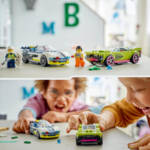 Buy Lego,LEGO City Police Car and Muscle Car Chase (60415) – Vehicle Toy Set for Kids Aged 6+ with Officer & Crook Minifigures – Pretend Play Gift - Gadcet UK | UK | London | Scotland | Wales| Near Me | Cheap | Pay In 3 | Toys & Games