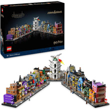 Buy Lego,LEGO Harry Potter Diagon Alley Wizarding Shops Building Set – Microscale Brick-Built Stores & 12 Microfigures, Collectible Display Model, Gift Idea for Adults – Model 76444 - Gadcet UK | UK | London | Scotland | Wales| Near Me | Cheap | Pay In 3 | Toys & Games