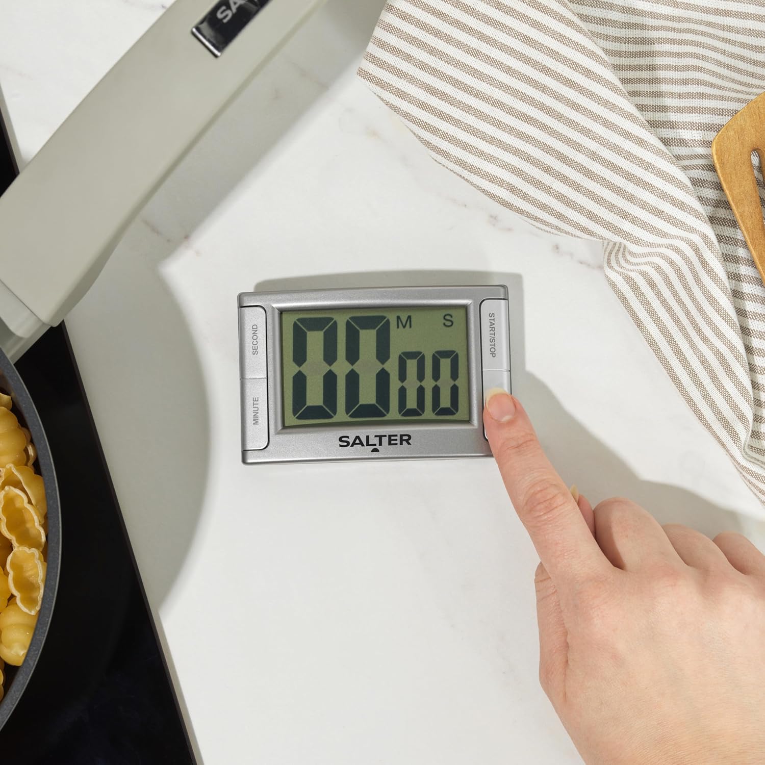Buy Salter,Salter 396 SVXR Magnetic Kitchen Timer – Digital Countdown & Stopwatch - Gadcet UK | UK | London | Scotland | Wales| Near Me | Cheap | Pay In 3 | Kitchen & Home Appliances