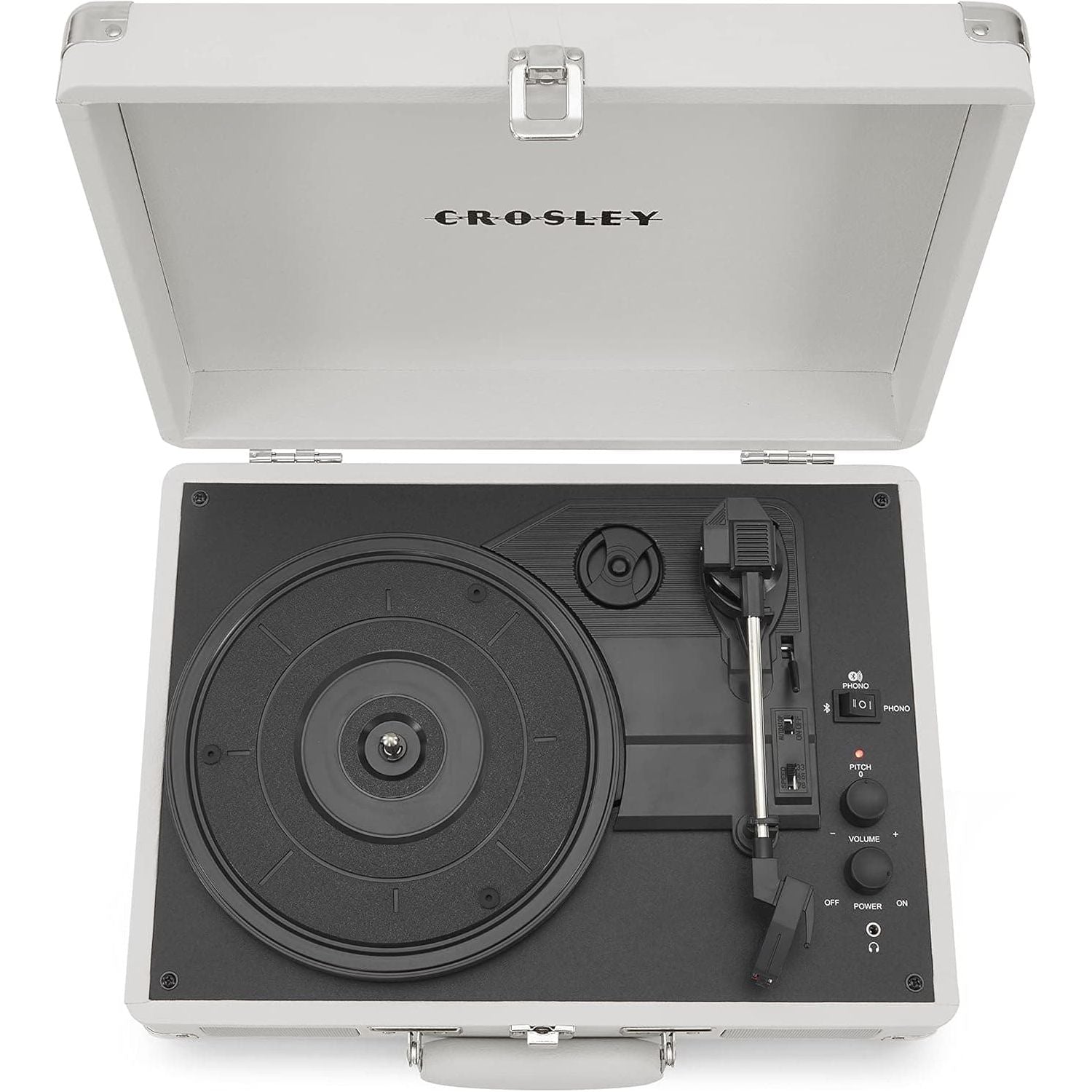 Buy Crosley,Crosley Cruiser Plus Deluxe - White Sand - Gadcet UK | UK | London | Scotland | Wales| Near Me | Cheap | Pay In 3 | Record Players