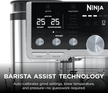 Ninja Luxe Café Pro ES701UK 3-in-1 Coffee Machine – Espresso, Filter Coffee & Cold Brew – Silver / Stainless Steel