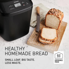 Buy Panasonic,Panasonic SD-PN100 Automatic Mini Bread Maker – Compact Design, 18 Programmes, Gluten-Free Options, Black - Gadcet UK | UK | London | Scotland | Wales| Near Me | Cheap | Pay In 3 | Breadmakers