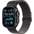 Buy Apple,Apple Watch Ultra 2 (GPS + Cellular) 49mm Smartwatch with Black Rugged Titanium Case and Black Milanese Loop - Gadcet UK | UK | London | Scotland | Wales| Near Me | Cheap | Pay In 3 | smartwatch