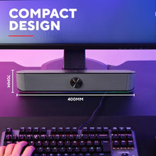 Buy Trust Gaming#,Trust Gaming GXT 1619 Rhox RGB Soundbar – 12W USB Powered PC Speakers with 3.5mm Jack, Plug & Play Stereo Audio for Desktop, Laptop, Computer – Black/Grey - Gadcet UK | UK | London | Scotland | Wales| Near Me | Cheap | Pay In 3 | Speaker