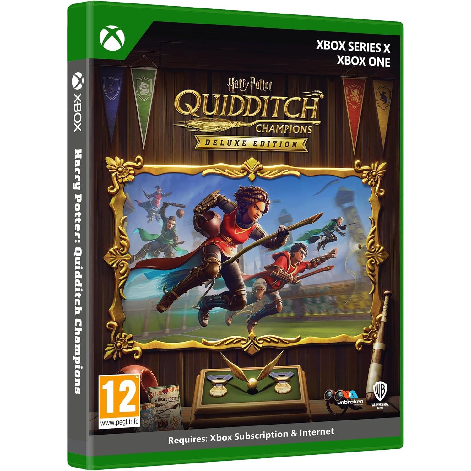 Buy Xbox,Harry Potter: Quidditch Champions Deluxe Edition (Xbox Series X|S) - Gadcet UK | UK | London | Scotland | Wales| Near Me | Cheap | Pay In 3 | Video Game Software