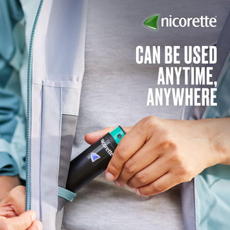 Buy Nicorette,Nicorette QuickMist Mouthspray, Freshmint (1 x 150 Sprays) Smoking or Vaping Cessation Aid, designed to start reducing cravings in 30 seconds (Quit Smoking or Quit Vaping Aid) - Gadcet UK | UK | London | Scotland | Wales| Near Me | Cheap | Pay In 3 | Nutrition Gels & Chews