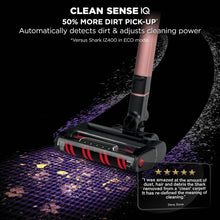 Shark Stratos Cordless Stick Vacuum Cleaner, Charcoal/Rose Gold IZ400UK