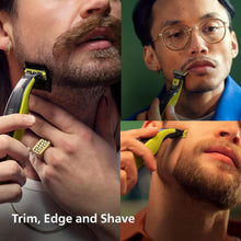 Buy PHILIPS,Philips OneBlade Original Hybrid Face + Body - Electric Beard Trimmer, Shaver and Body Groomer, 2 x Original Blade for face, 1 x 5-in-1 Adjustable Comb, 1 x Body Kit (Model QP2824/30) - Gadcet UK | UK | London | Scotland | Wales| Near Me | Cheap | Pay In 3 | Shaver & Trimmer