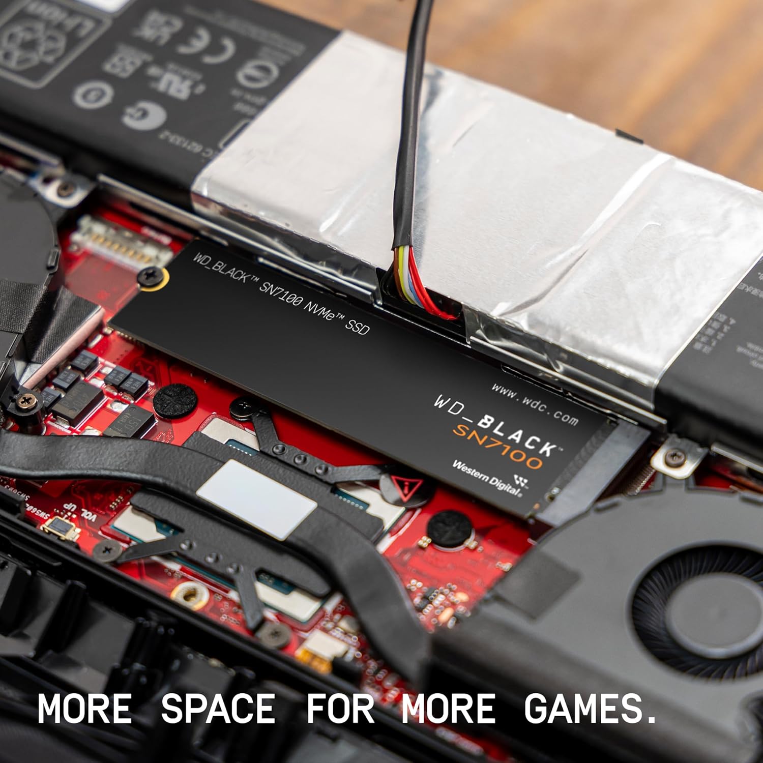 Buy WD_BLACK,WD_BLACK SN7100 1TB NVMe SSD – M.2 2280, 7250MB/s Read, 6900MB/s Write, 3D TLC NAND, Gaming Optimized - Gadcet UK | UK | London | Scotland | Wales| Near Me | Cheap | Pay In 3 | Hard Drives