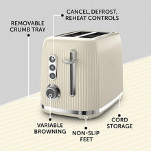 Buy BREVILLE,Breville Bold Vanilla Cream 2-Slice Toaster with High-Lift and Wide Slots | Cream and Silver Chrome - Gadcet UK | UK | London | Scotland | Wales| Ireland | Near Me | Cheap | Pay In 3 | Electronics