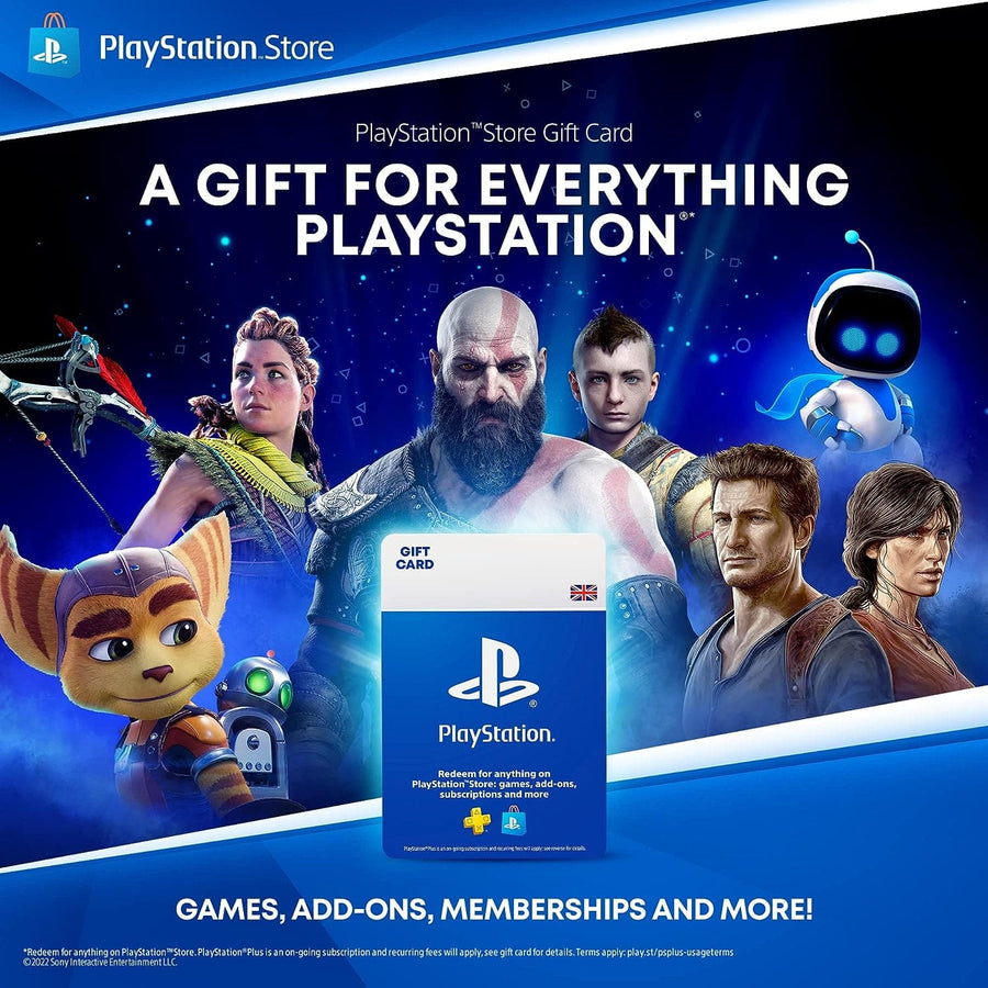Gift Card Ps4 Ps Plus Subscription Ps Plus Gift Card Sony