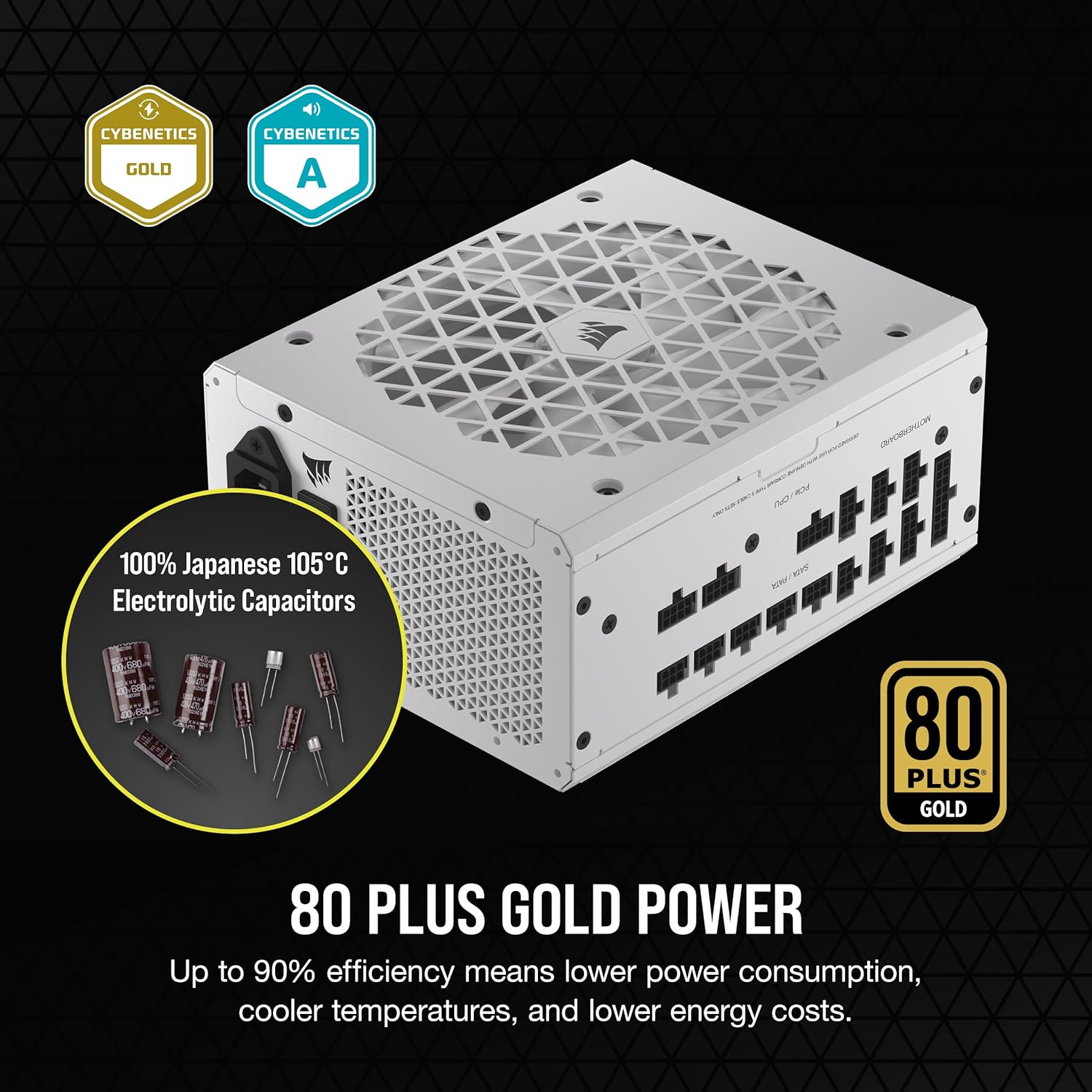 Buy Corsair,Corsair RM1000x SHIFT – 1000W 80 PLUS Gold Fully Modular ATX 3.1 Power Supply, PCIe 5.1 Ready, White Edition - Gadcet UK | UK | London | Scotland | Wales| Near Me | Cheap | Pay In 3 | Computer Power Supplies