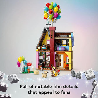 Buy LEGO,LEGO 43217 Disney and Pixar ‘Up’ House Buildable Toy with Balloons, Carl, Russell and Dug Figures, Collectible Model Set, Disney's 100th Anniversary Series, Iconic Gift Idea - Gadcet UK | UK | London | Scotland | Wales| Near Me | Cheap | Pay In 3 | Toys & Games