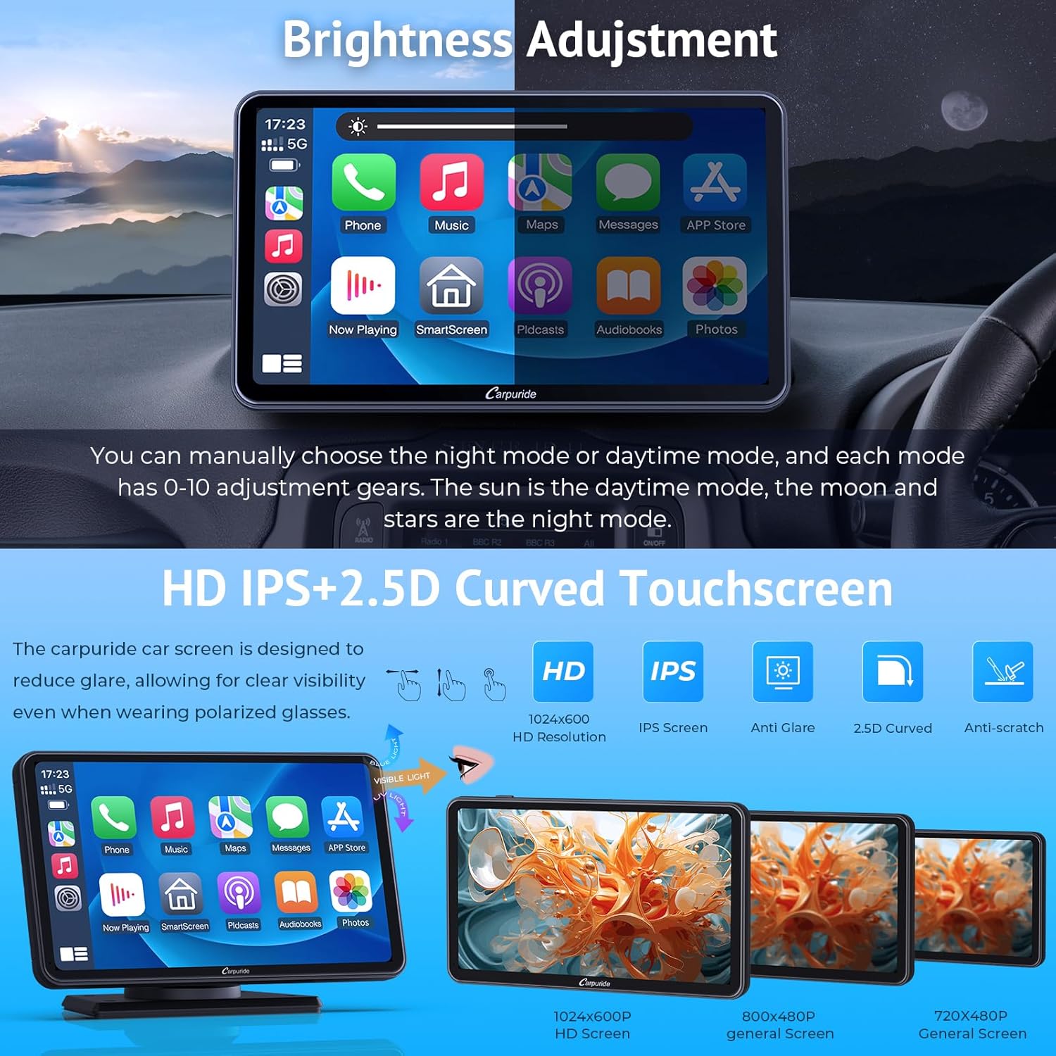 Buy Carpuride,Carpuride 706 Wireless Apple Carplay & Android Auto - Gadcet UK | UK | London | Scotland | Wales| Near Me | Cheap | Pay In 3 | Motor Vehicle A/V Players & In-Dash Systems