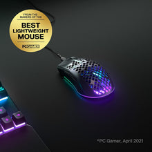 Buy SteelSeries,SteelSeries Aerox 3 Wireless RGB Gaming Mouse, 18K DPI TrueMove Air Sensor, Ultra-Lightweight, Water-Resistant, 2.4GHz/Bluetooth Wireless, Onyx Black - Gadcet UK | UK | London | Scotland | Wales| Near Me | Cheap | Pay In 3 | Mice & Trackballs