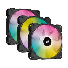 Buy Corsair,Corsair iCUE SP120 RGB ELITE 120mm PWM Triple Fan Kit - iCUE Lighting Node CORE, AirGuide Technology, 8 RGB LEDs, Low Noise (18 dBA), Up to 1500 RPM - Black - Gadcet UK | UK | London | Scotland | Wales| Near Me | Cheap | Pay In 3 | Computer Accessories