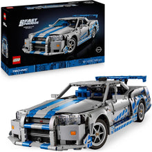 Buy LEGO,LEGO Technic 2 Fast 2 Furious Nissan Skyline GT-R (R34) Car Model Kit – 42210 - Gadcet UK | UK | London | Scotland | Wales| Near Me | Cheap | Pay In 3 | Construction Set Toys