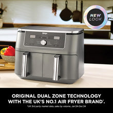 Buy Ecat Tech Ltd,Ninja MAX Dual Zone DZ400UK 9.5L Digital Air Fryer – 2 Drawers, 6-in-1, Air Fry, Max Crisp, Roast, Bake, Reheat, Dehydrate, Gun Metal Grey - Gadcet UK | UK | London | Scotland | Wales| Near Me | Cheap | Pay In 3 | Air Fryers