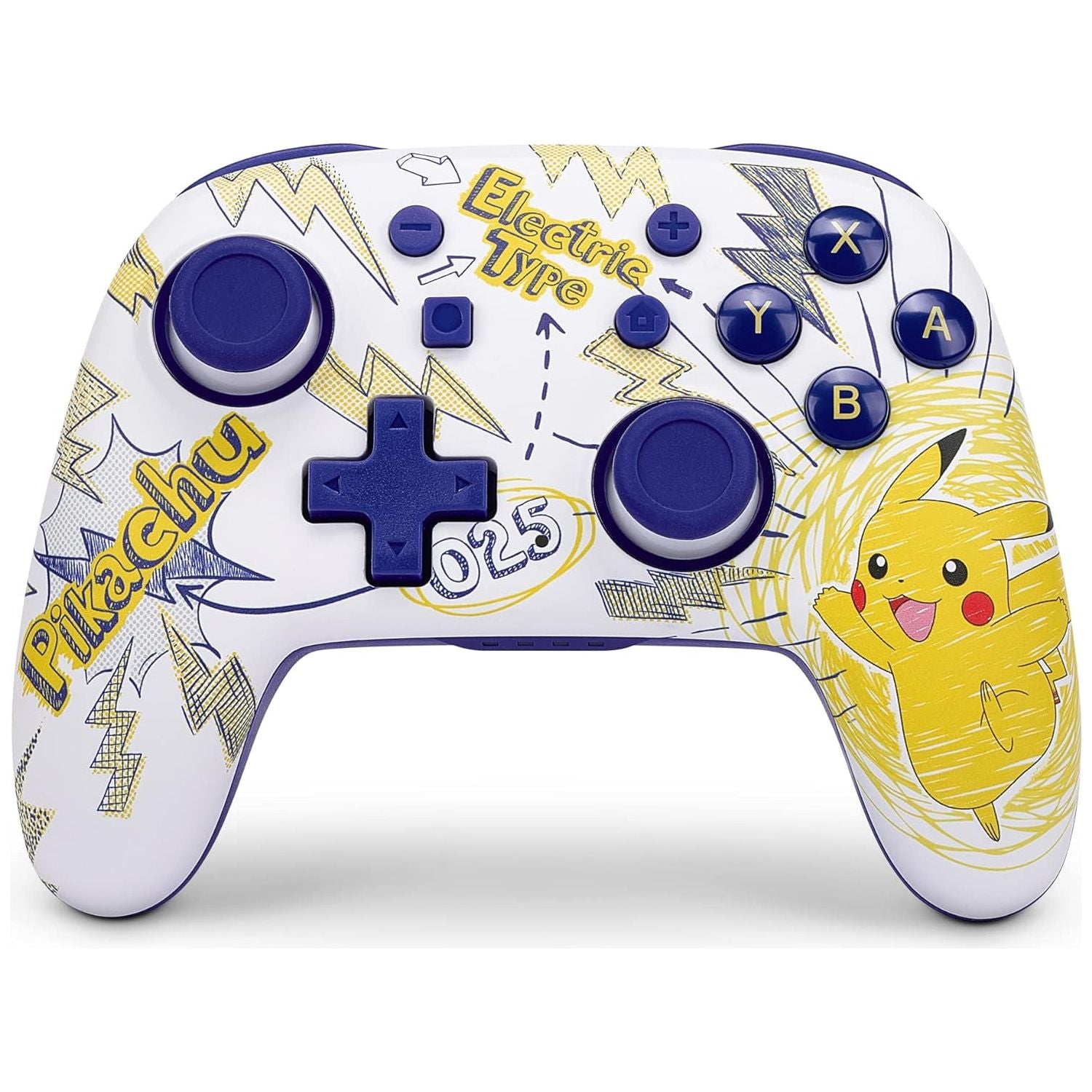 Buy Power A,PowerA Nano Enhanced Wireless Controller for Nintendo Switch - Pokémon: Pikachu School Days - Gadcet UK | UK | London | Scotland | Wales| Near Me | Cheap | Pay In 3 | Game Controller Accessories