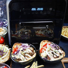 Buy BREVILLE,Breville Halo Rotisserie Air Fryer | Digital Extra Large Air Fryer Oven | 10 L | Fry, Bake & Dehydrate | 2000 W | Energy Efficient | Black and Grey - Gadcet UK | UK | London | Scotland | Wales| Near Me | Cheap | Pay In 3 | AIR FRYER / GRILL