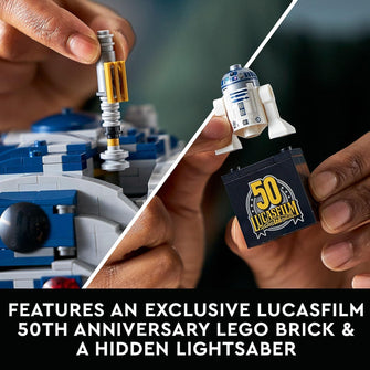 Buy Alann Trading Limited,LEGO Star Wars R2-D2 Droid Building Set for Adults, Collectible Display Model with Luke Skywalker’s Lightsaber 75308 - Gadcet UK | UK | London | Scotland | Wales| Near Me | Cheap | Pay In 3 | Toys & Games