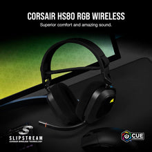 Buy CORSAIR,CORSAIR HS80 RGB Wireless Multiplatform Gaming Headset – Dolby Atmos, Omni-Directional Microphone, iCUE Compatible – Carbon - Gadcet UK | UK | London | Scotland | Wales| Near Me | Cheap | Pay In 3 | Headphones & Headsets