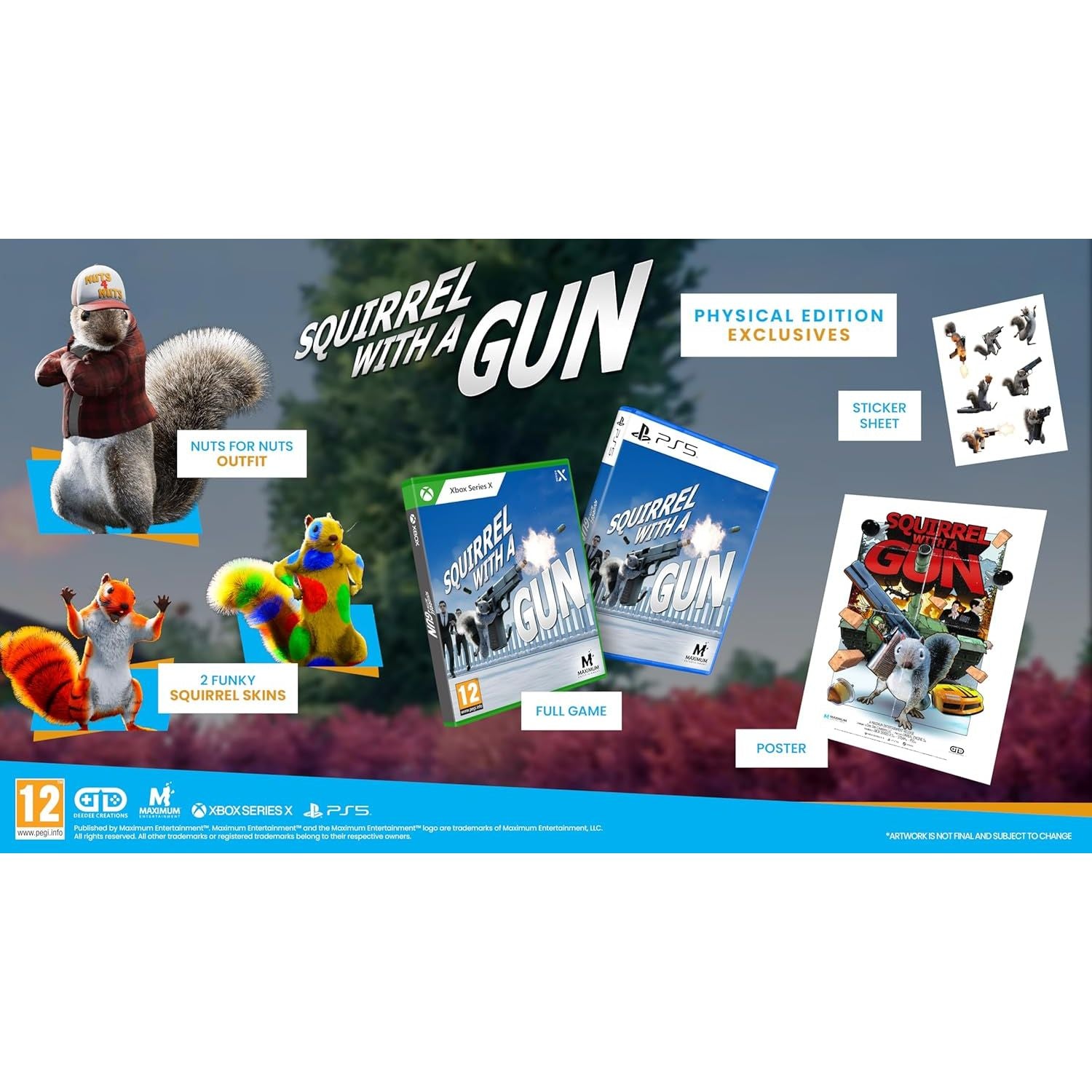 Buy PlayStation,Squirrel with a Gun - PS5 Game - Gadcet UK | UK | London | Scotland | Wales| Near Me | Cheap | Pay In 3 | Video Game Software