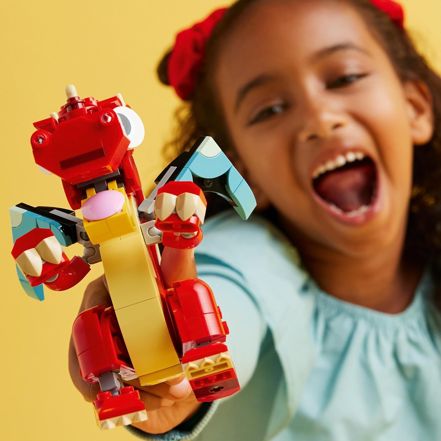 Buy LEGO,LEGO Creator 3in1 Red Dragon Toy to Fish Figure to Phoenix Bird Model, Animal Figures Set, Gifts for 6 Plus Year Old Boys, Girls and Kids - Gadcet UK | UK | London | Scotland | Wales| Near Me | Cheap | Pay In 3 | Interlocking Blocks