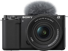 Sony ZV-E10K Mirrorless Vlog Camera with 16-50mm OSS II Lens – APS-C Sensor, 4K Video, Flip Screen & Real-Time Eye AF