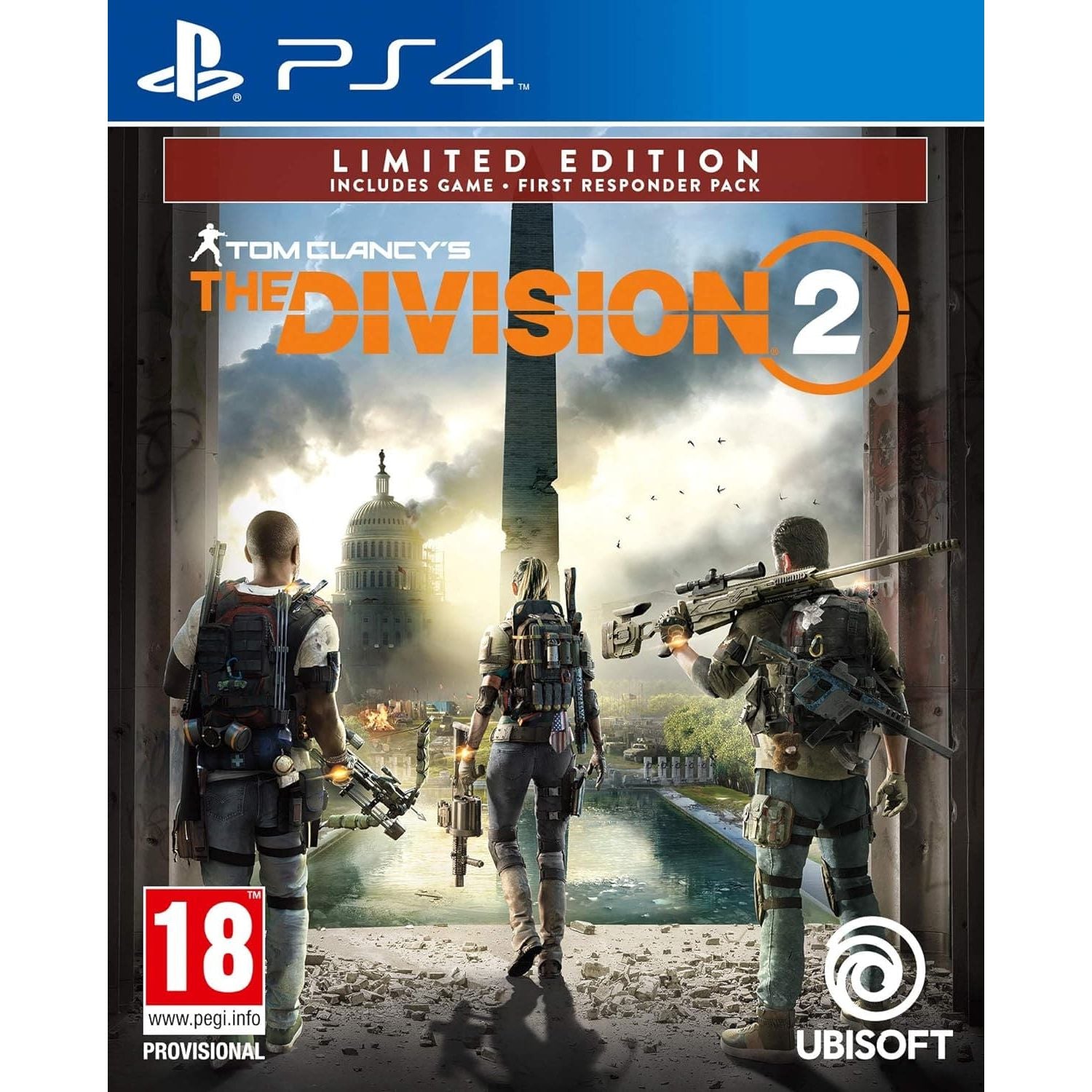 Buy PS4,Tom Clancy's The Division 2 Limited Edition (PS4) - Gadcet UK | UK | London | Scotland | Wales| Ireland | Near Me | Cheap | Pay In 3 | Video Game Software