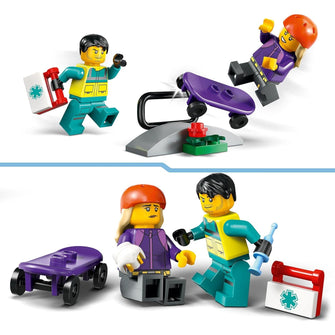 Buy LEGO,LEGO City Emergency Ambulance Toy with 2 Minifigures - Educational Learning Toys for 5+ Year Old Boys & Girls - Gift Ideas for Birthdays & Holidays - Gadcet UK | UK | London | Scotland | Wales| Near Me | Cheap | Pay In 3 | Interlocking Blocks