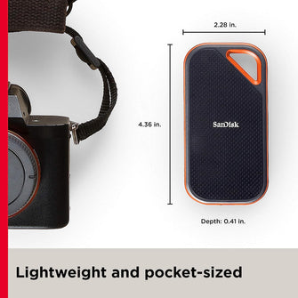 Buy Sandisk,SanDisk Extreme Pro 2TB Portable NVMe SSD, USB-C, up to 2000MB/s, Ruggedised and Water-Resistant, carabiner loop. - Gadcet.com | UK | London | Scotland | Wales| Ireland | Near Me | Cheap | Pay In 3 | Hard Drives