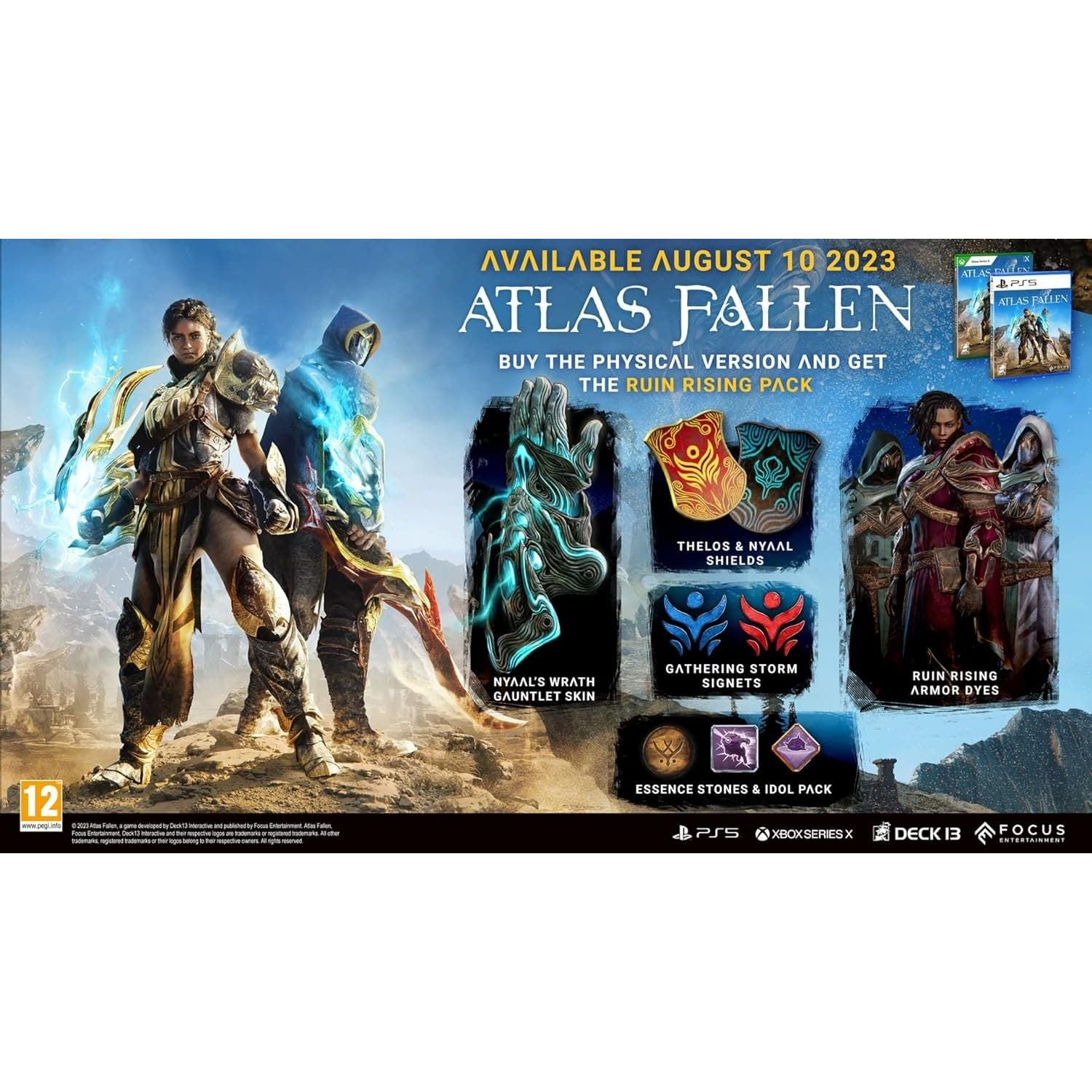 Buy playstation,Atlas Fallen (PS5) - Gadcet UK | UK | London | Scotland | Wales| Near Me | Cheap | Pay In 3 | Video Game Software