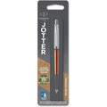 Buy Parker,Parker Jotter Ballpoint Pen – Chelsea Orange with Chrome Trim – Medium Point – Blue Ink - Gadcet UK | UK | London | Scotland | Wales| Near Me | Cheap | Pay In 3 | Ballpoint Pens
