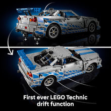 Buy LEGO,LEGO Technic 2 Fast 2 Furious Nissan Skyline GT-R (R34) Car Model Kit – 42210 - Gadcet UK | UK | London | Scotland | Wales| Near Me | Cheap | Pay In 3 | Construction Set Toys