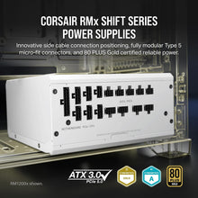 Buy Corsair,Corsair RM1000x SHIFT – 1000W 80 PLUS Gold Fully Modular ATX 3.1 Power Supply, PCIe 5.1 Ready, White Edition - Gadcet UK | UK | London | Scotland | Wales| Near Me | Cheap | Pay In 3 | Computer Power Supplies