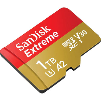 SanDisk Extreme 1TB microSDXC Card – UHS-I, 190MB/s Read, 130MB/s Write, 4K Video