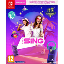 Buy Nintendo,Let’s Sing 2025 2 Mic Pack UK Edition Nintendo Switch Karaoke Game - Gadcet UK | UK | London | Scotland | Wales| Near Me | Cheap | Pay In 3 | Video Game Software