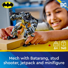 Buy LEGO,LEGO DC Batman Mech Armour Super-Hero Toy for Kids, Collectible Set with Robot Action Figure and Minifigure, Small Creative Gift for 6 Plus Year Old Boys, Girls 76270 - Gadcet UK | UK | London | Scotland | Wales| Near Me | Cheap | Pay In 3 | Interlocking Blocks