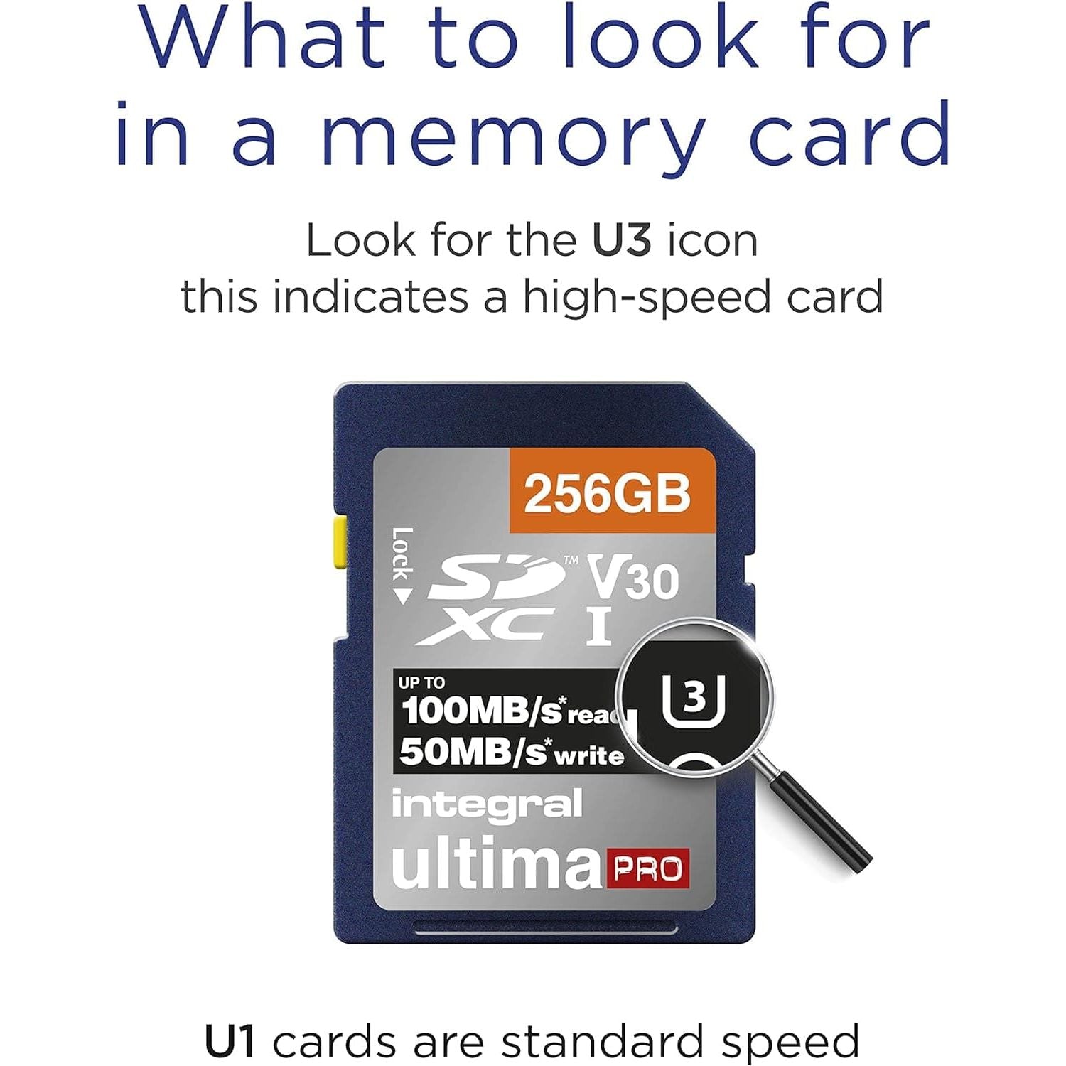 Buy Integral,Integral 256GB SD Card 4K Ultra-HD Video Premium High Speed Memory Card SDXC Up to 100MB/s SDXC V30 UHS-I U3 Class 10 SD Memory Card - Gadcet UK | UK | London | Scotland | Wales| Near Me | Cheap | Pay In 3 | Flash Memory Cards
