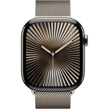 Apple Watch Series 10 GPS + Cellular 46mm – Natural Titanium Case, Natural Milanese Loop S/M, ECG & Always-On Retina Display