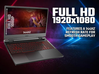 Buy Acer,Acer Nitro 5 AN515-58 Gaming Laptop - Intel Core i7-12650H, 16GB, 1TB SSD, NVIDIA GeForce RTX 4060 8G, 15.6" FHD IPS 144Hz, Windows 11 , Black - Gadcet UK | UK | London | Scotland | Wales| Near Me | Cheap | Pay In 3 | Laptops