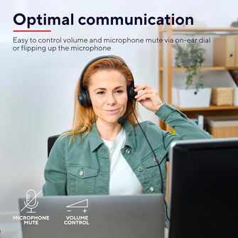 Buy Trust,Trust Ayda On-Ear Wired Headset with Microphone – 3.5mm Jack, Lightweight, Adjustable Headband, 1.8m Cable – For PC, Laptop, Mac, Zoom & Teams – Black - Gadcet UK | UK | London | Scotland | Wales| Near Me | Cheap | Pay In 3 | Headsets