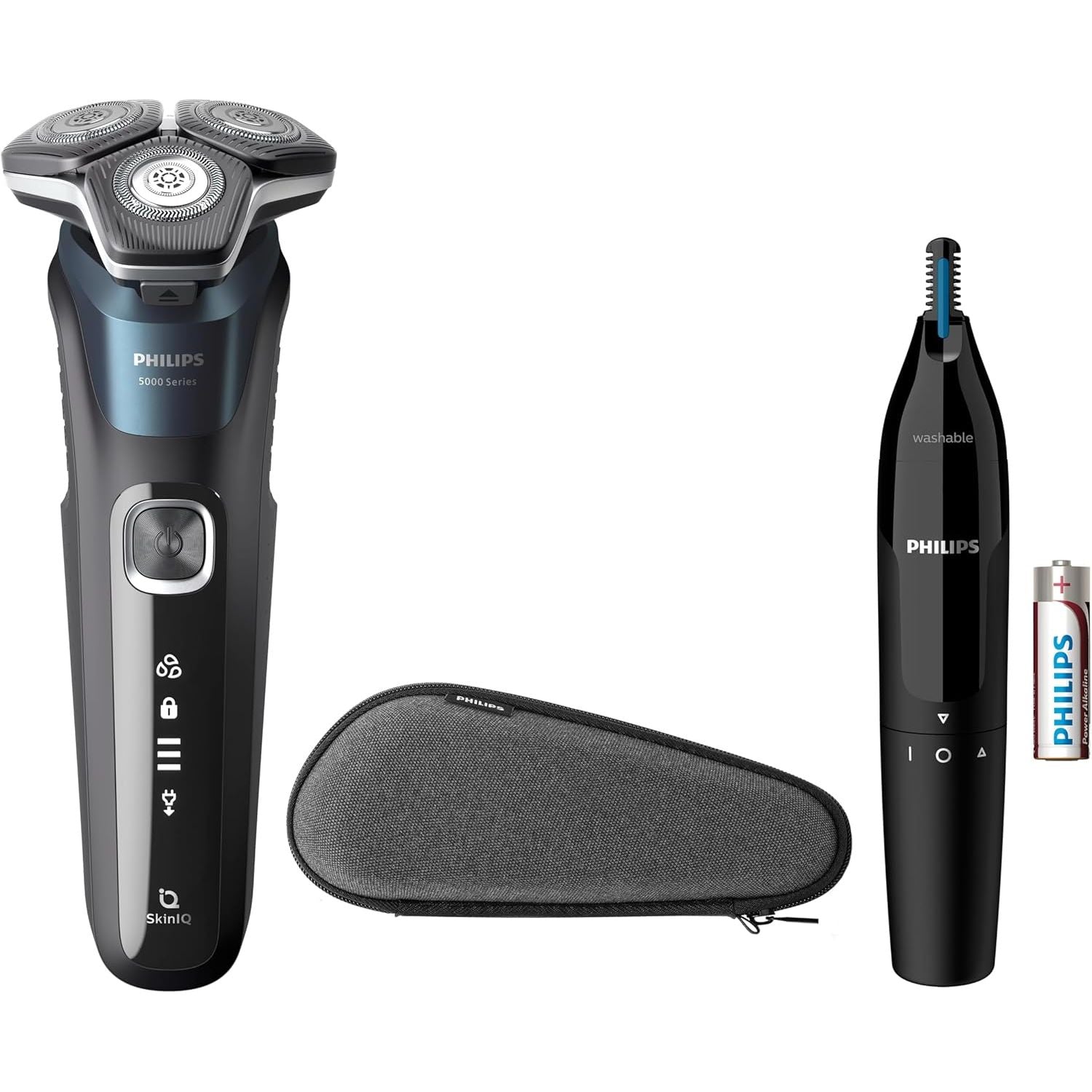 Buy Philips,Philips Series 5000 S5889/11 Wet & Dry Electric Shaver with Nose Trimmer, Pop-Up Trimmer & Travel Case - Gadcet UK | UK | London | Scotland | Wales| Near Me | Cheap | Pay In 3 | Electric Razors