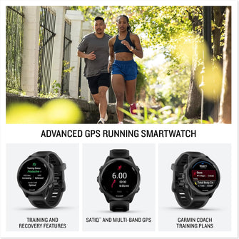 Buy Garmin,Garmin Forerunner 570 – 42mm Advanced GPS Running & Triathlon Smartwatch, AMOLED Display, Slate Gray Aluminum with Translucent Black/Black Band - Gadcet UK | UK | London | Scotland | Wales| Near Me | Cheap | Pay In 3 | Smart Watches