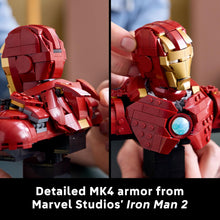 Buy Lego,LEGO® Marvel Iron Man MK4 Bust (76327) – Adult Display Model with Tony Stark Minifigure - Gadcet UK | UK | London | Scotland | Wales| Near Me | Cheap | Pay In 3 | Toy