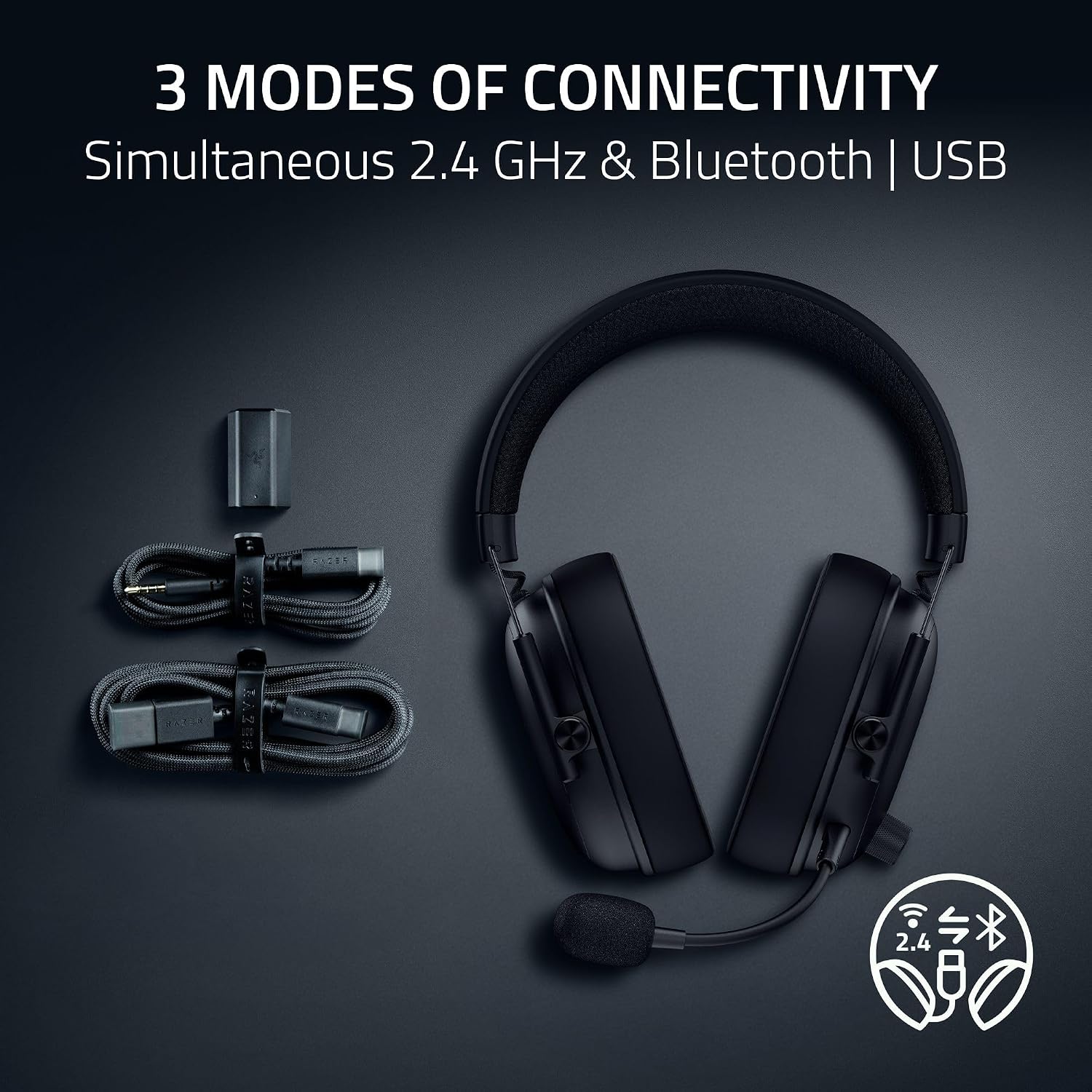 Razer BlackShark V3 Wireless Esports Headset – Black